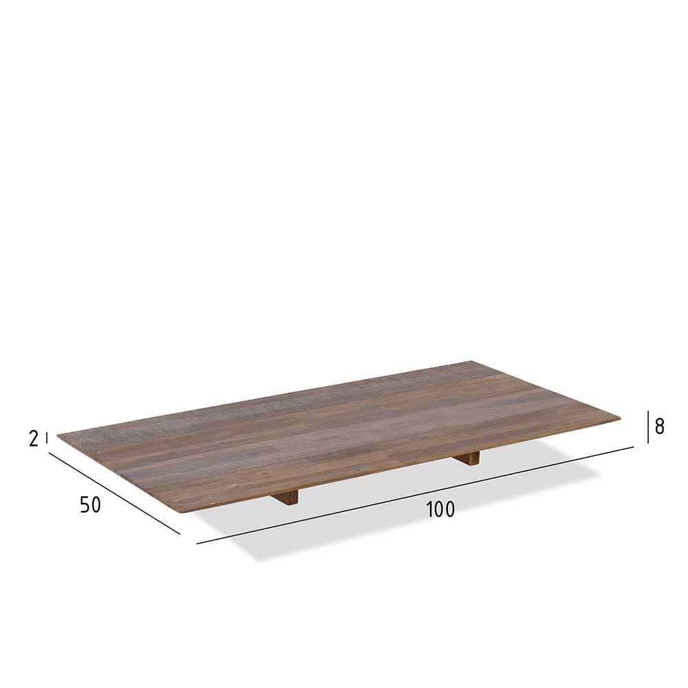 Esszimmertisch Trahivoa aus Akazie Massivholz im Loft Design
