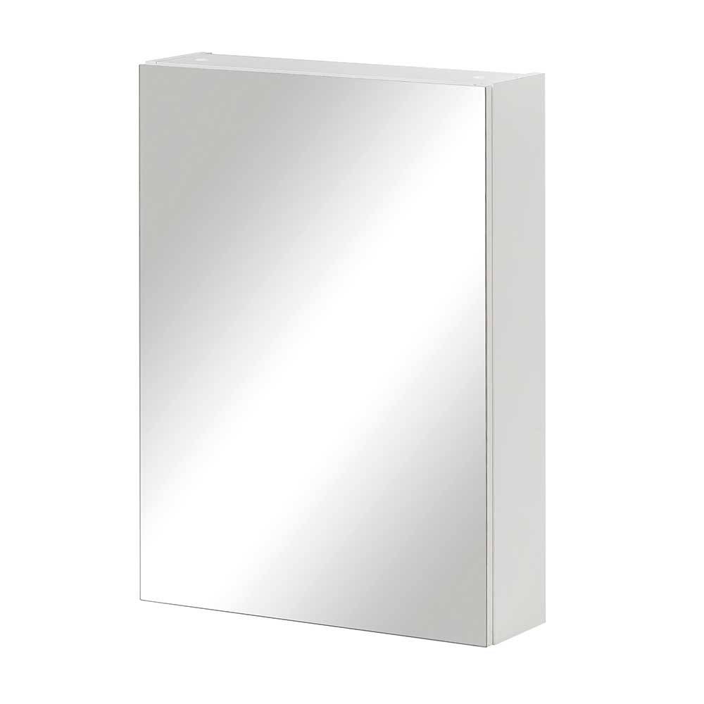 Lichtspiegelschrank Rancus in Weiß 50 cm breit