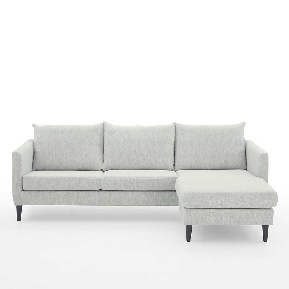Offwhite Skandi Sofa Ratisca 227 cm breit mit Armlehnen