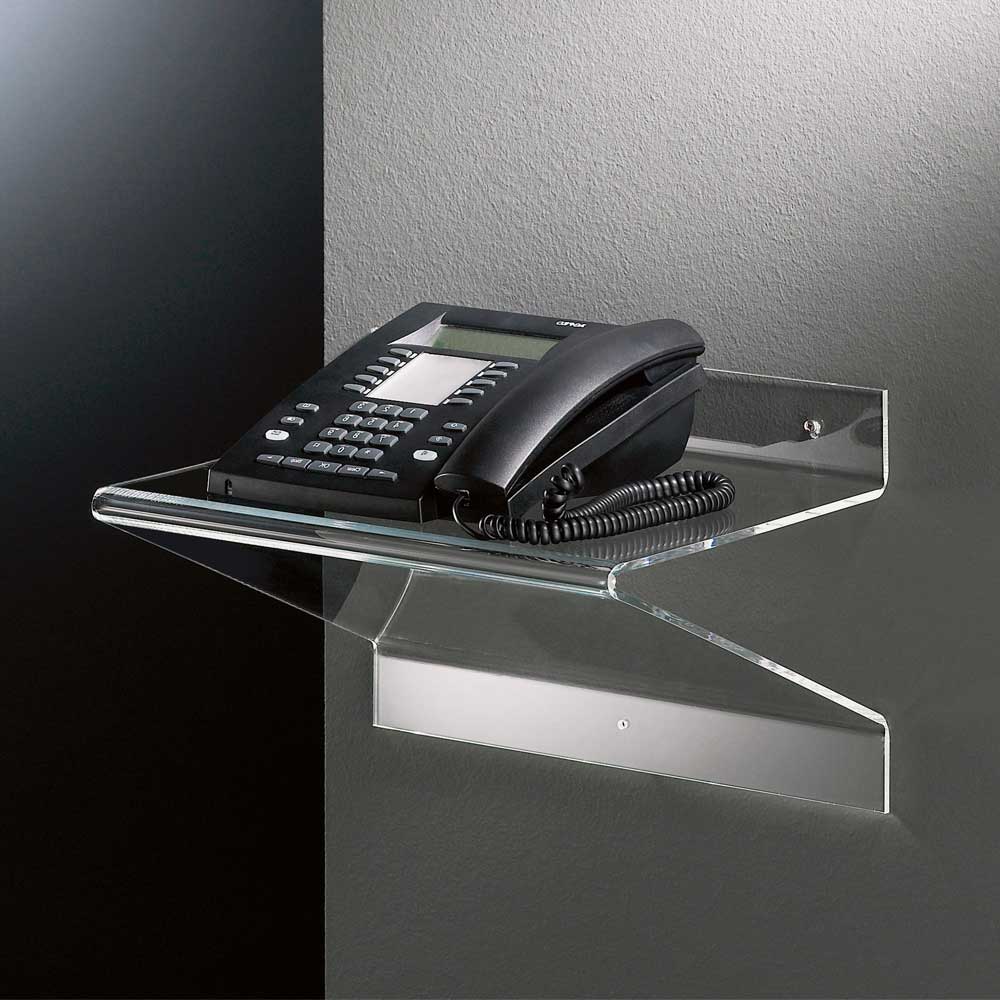 Telefon Wandregal Antion aus Acrylglas modern