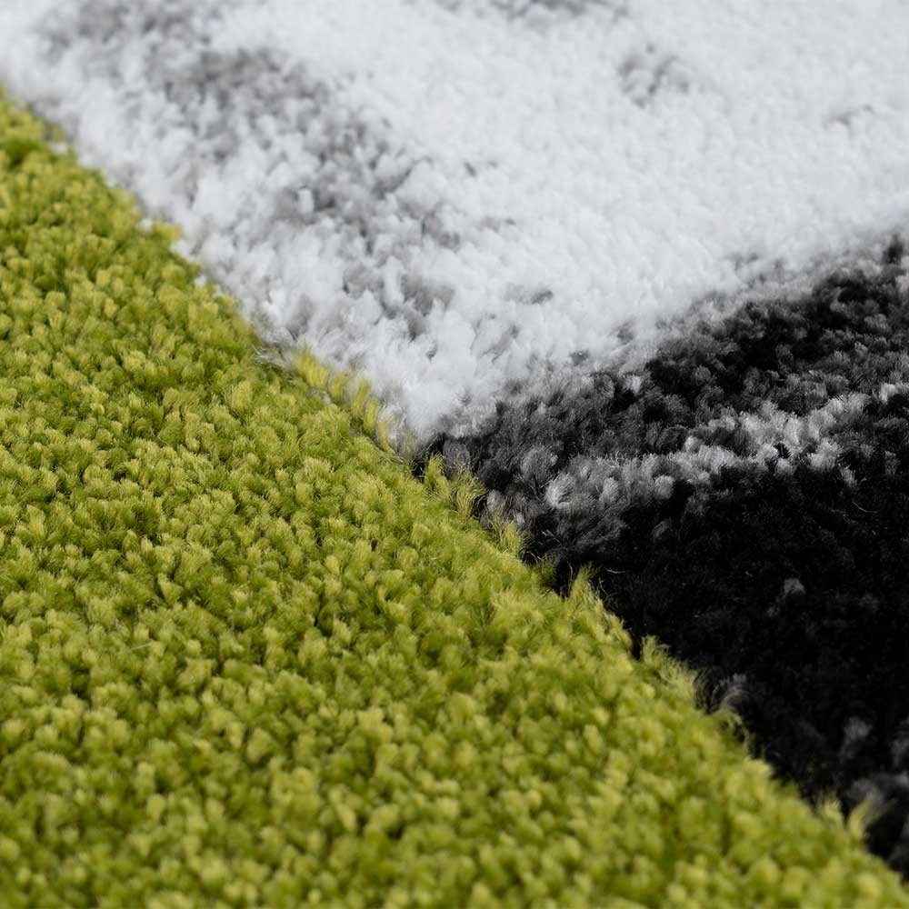 Moderner Teppich Industry mit abstraktem Muster aus Kurzflor