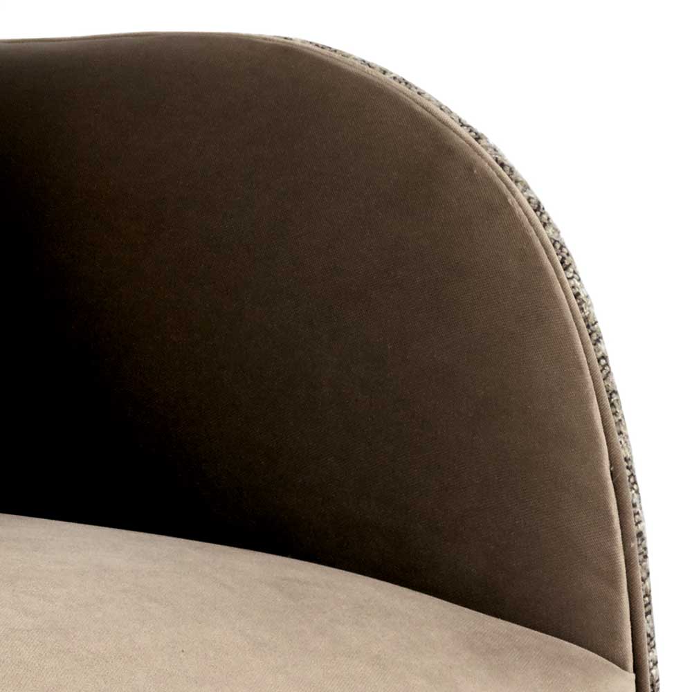 Zweisitzer Sofa Lupu in modernem Design 138 cm breit