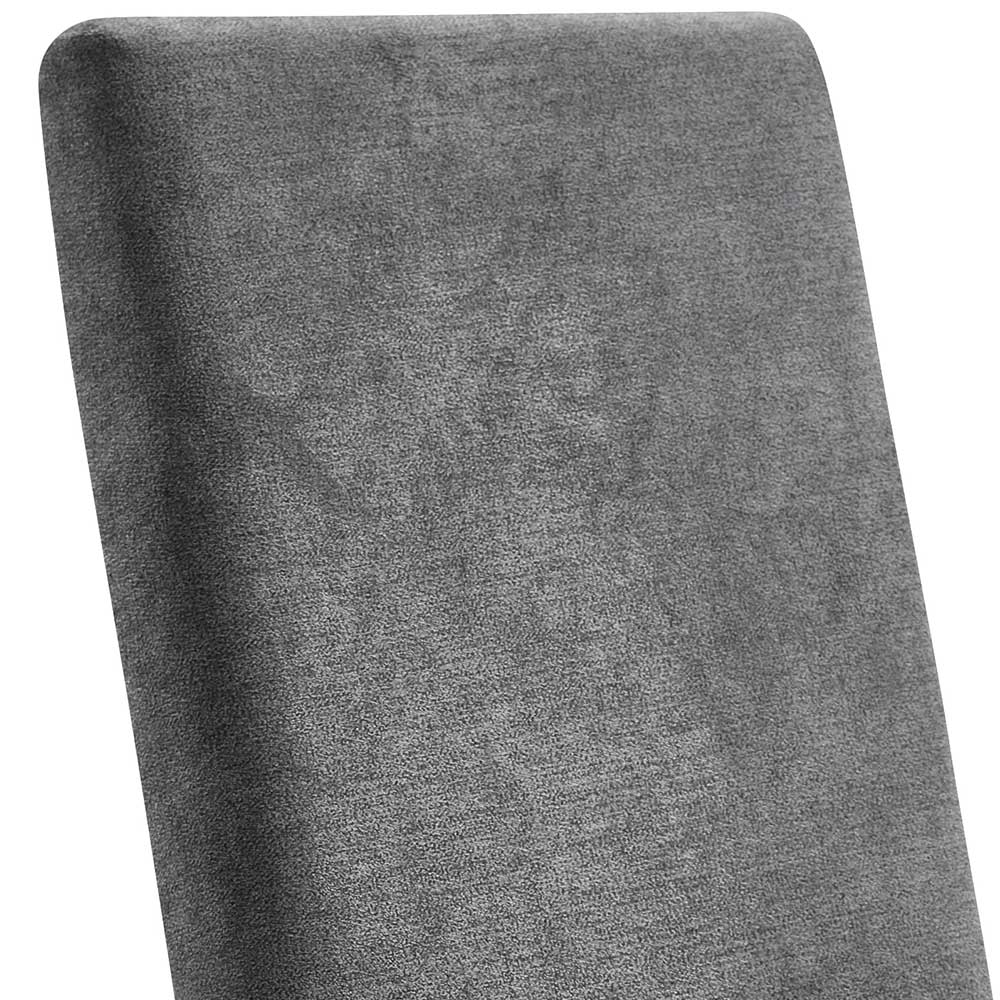 Sitzecke Esszimmer Simple Bank 177 cm breit Bezug in Grau (vierteilig)