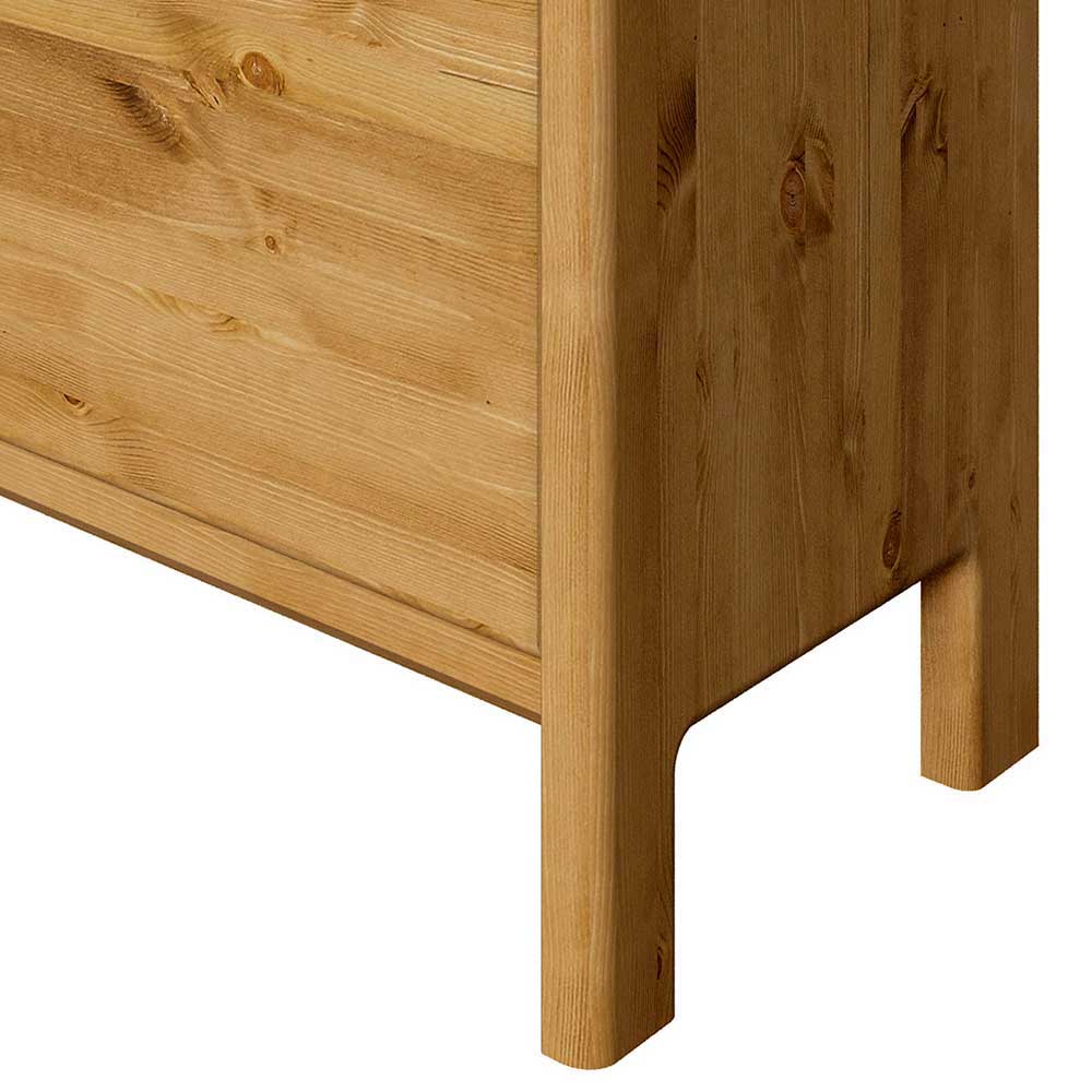Dielenmöbel Set Lemcon aus Kiefer Massivholz geölt (vierteilig)