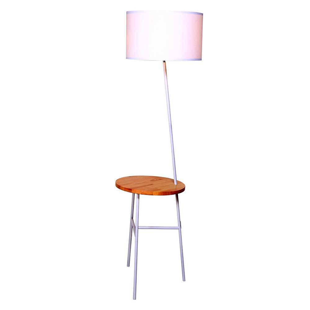 Stehlampe Cherry mit Tisch im Skandi Design