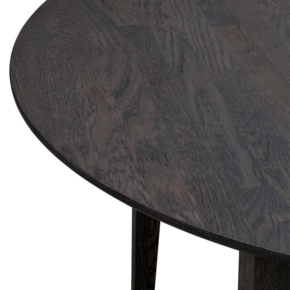 4 Personen Tischgruppe Acigne im Skandi Design Stühle drehbar (fünfteilig)
