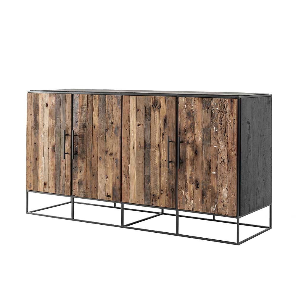 Esszimmer Sideboard Senvinia aus Recyclingholz und Eisen 180 cm breit