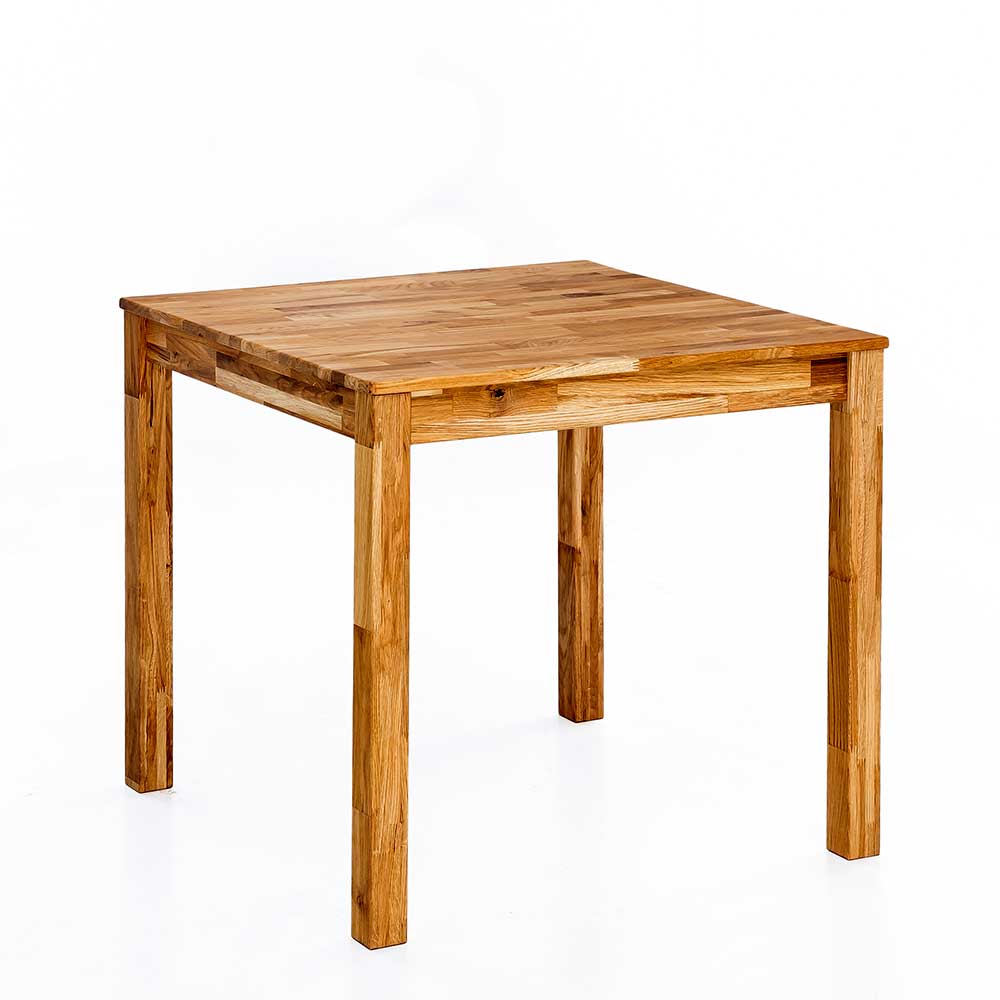 Holztisch Enda aus Eiche Massivholz modern