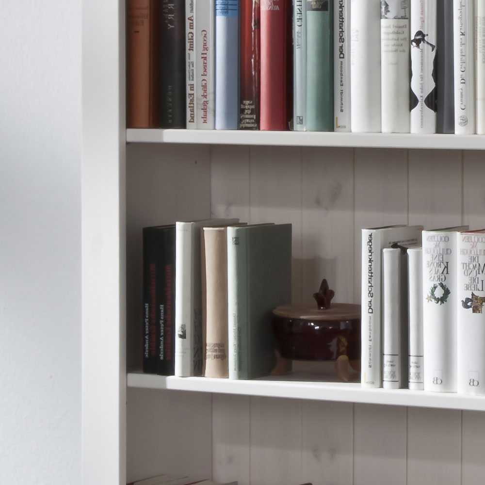 Bücherregal Mures in Weiß