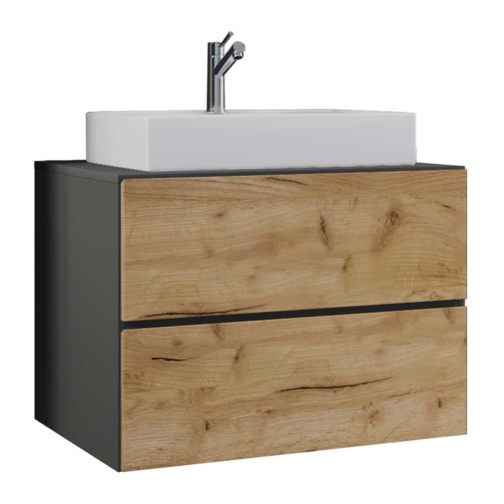 Waschtischkonsole Socotta in modernem Design mit Aufsatzwaschbecken