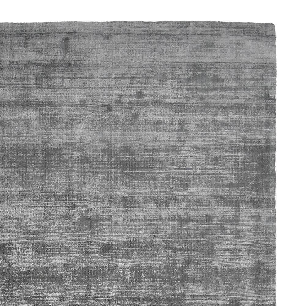 Kurzflor Teppich Rikuo in Mintgrün und Grau modern