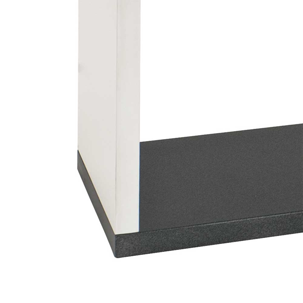 Regal Lowboard Offerta in Weiß Grau modern