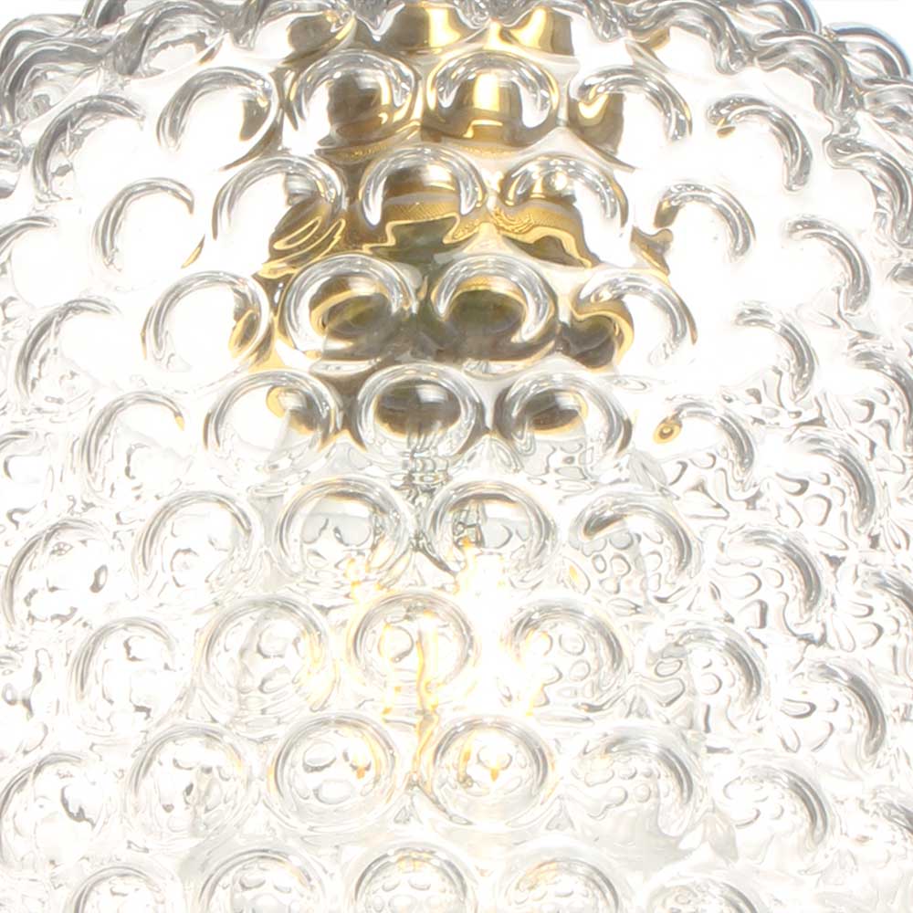 Pendelleuchte Bennet aus Glas 20 cm breit