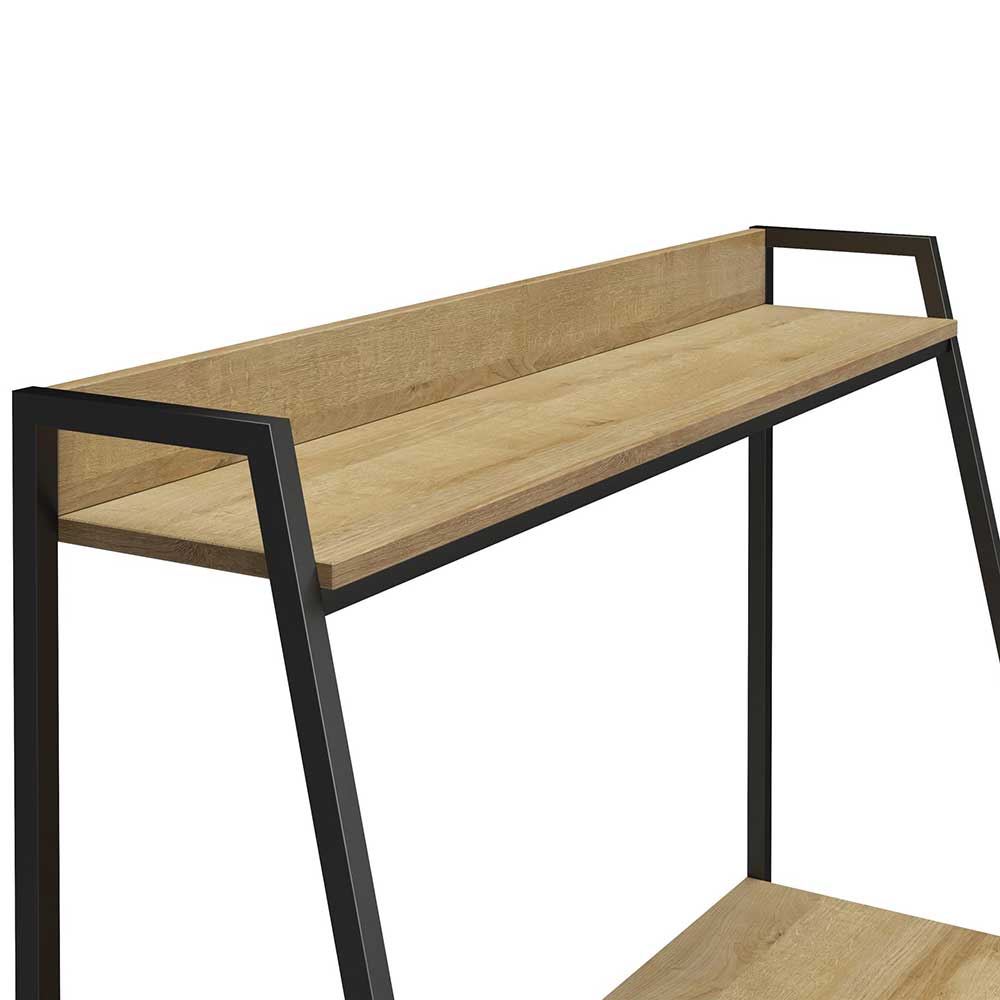 Schreibtisch mit Regal Vester in modernem Design 134 cm hoch
