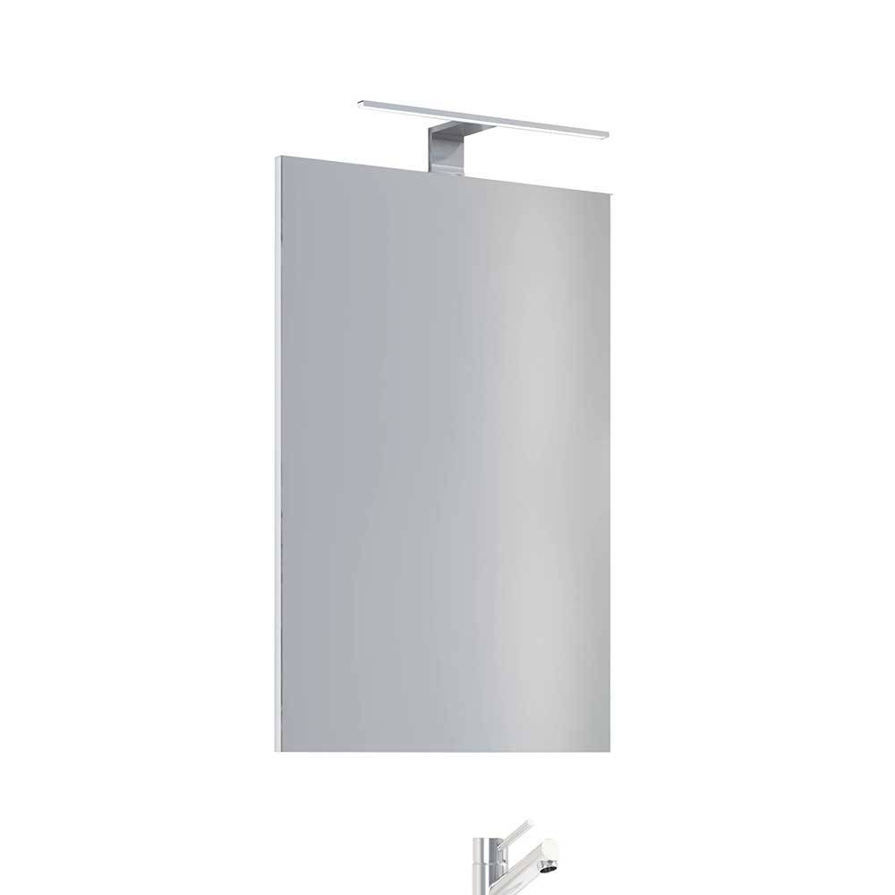 Waschplatz Set weiss Pseidoca mit LED Beleuchtung 73 cm breit (zweiteilig)