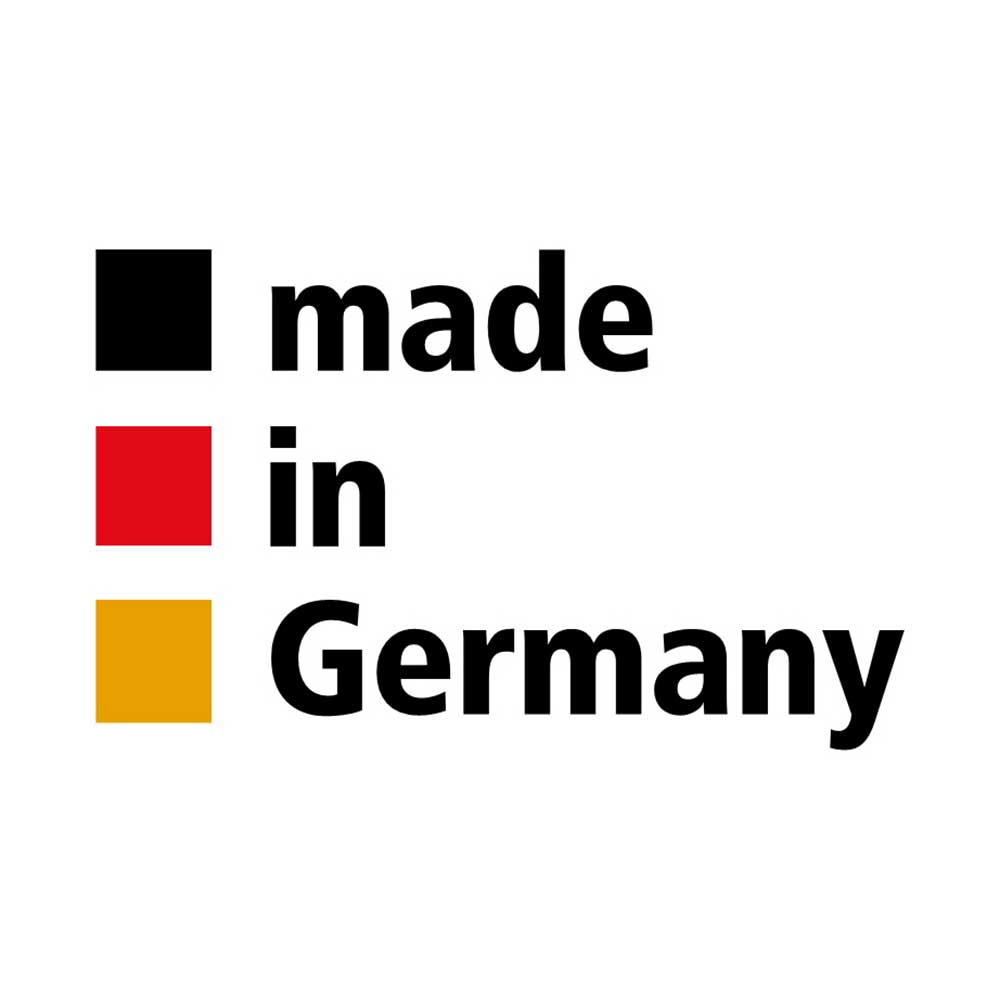 Weißer Waschtischunterschrank Graphit 70 cm breit Made in Germany