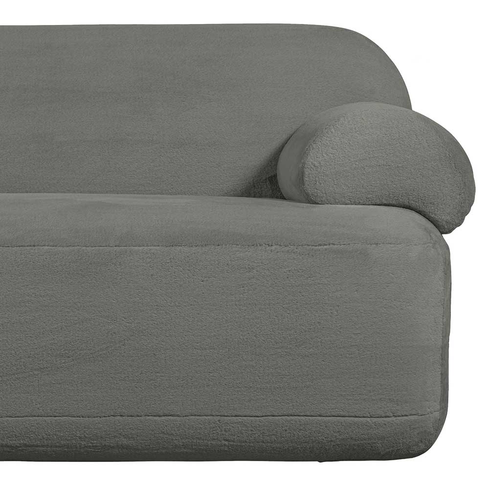 Design Zweisitzer Sofa Vernazza in Graugrün 183 cm breit