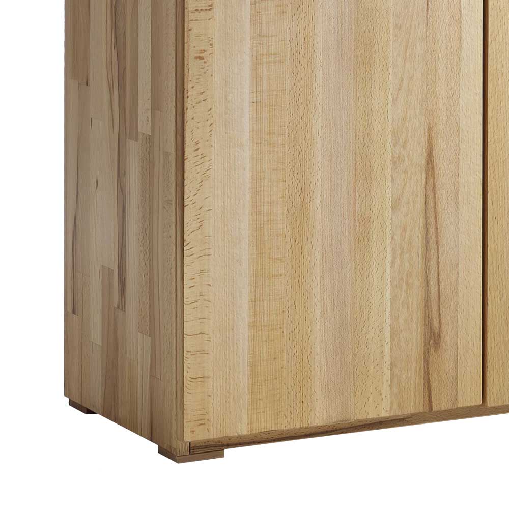 Wohnzimmer Sideboard Princiva aus Kernbuche Massivholz 120 cm