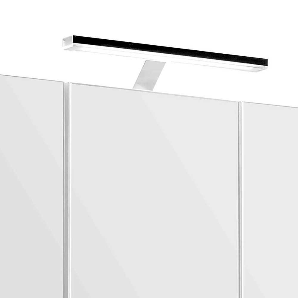 Badezimmer Spiegelschrank Novo in Weiß 3-türig